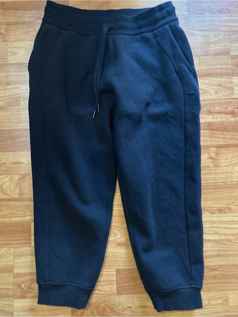 Lululemon Black Scuba Relaxed High-Rise Jogger Sweatpants size 8
